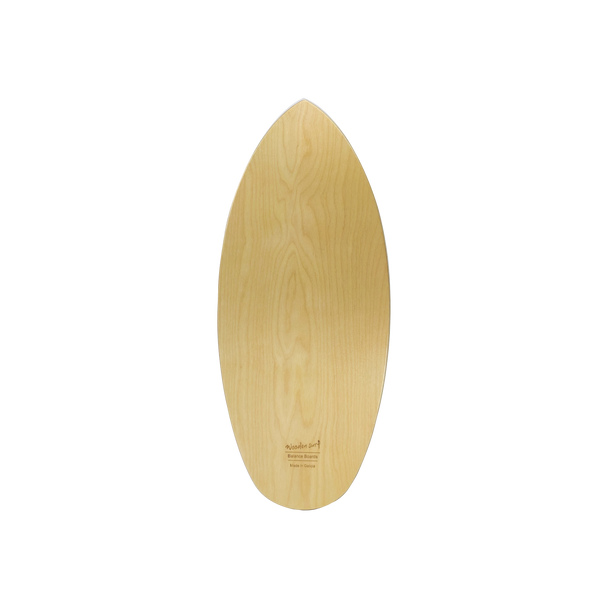 Balance Board Splash , fabricada en madera sostenible, ideal para surfistas y para mejorar el equilibrio