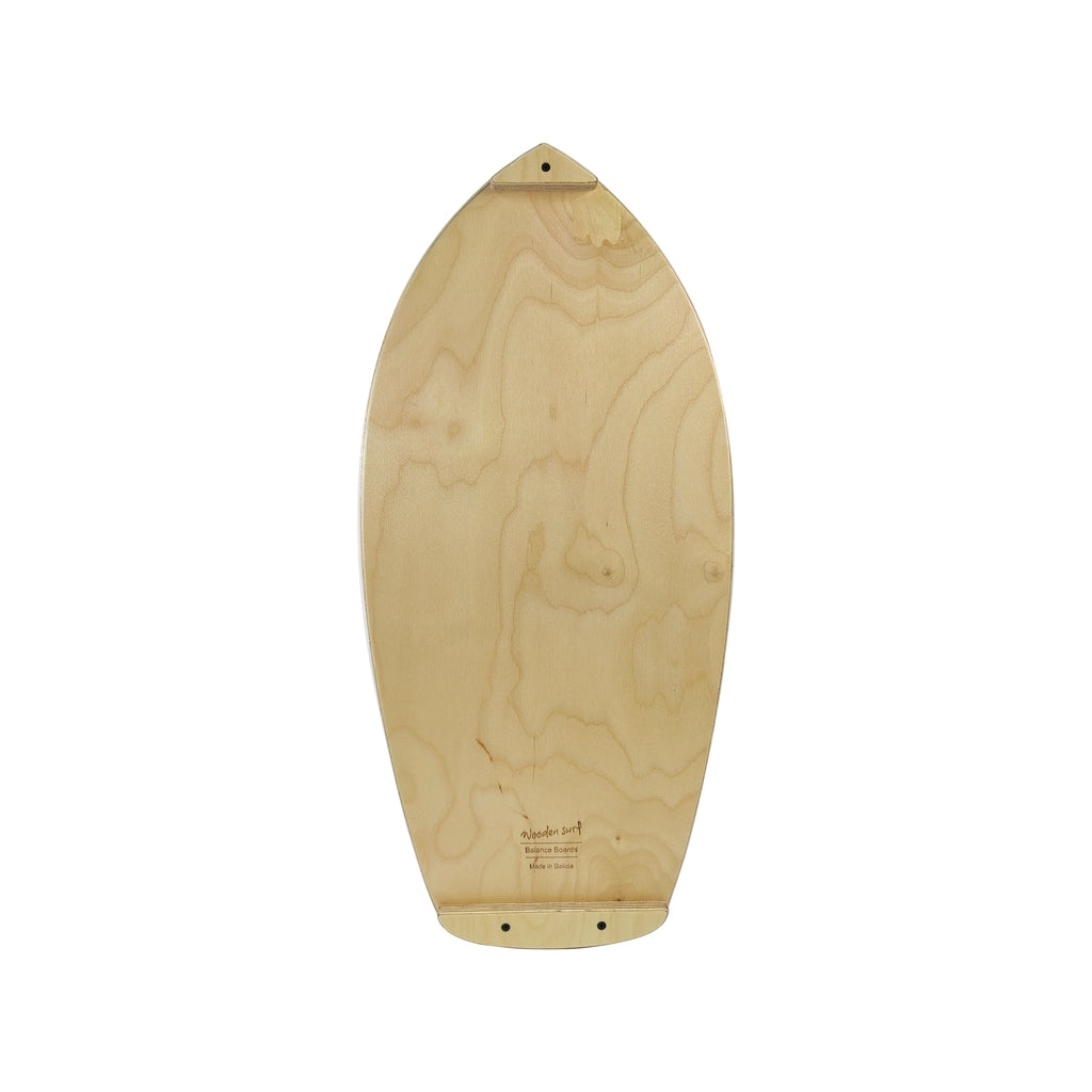 Wooden surf shop balance board